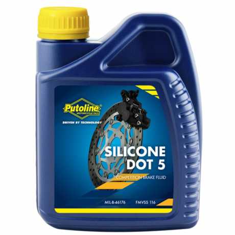 Putoline Putoline DOT 5 Silicone Brake Fluid 500ml  - 591240
