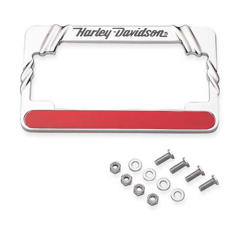 Harley-Davidson Nummernschildrahmen mit Harley-Davidson Schriftzug  - 59141-98