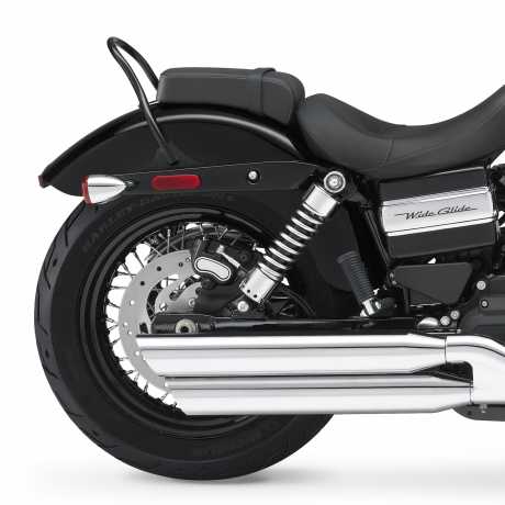 Harley-Davidson Strut Cover Left, Short, Gloss Black  - 59459-10