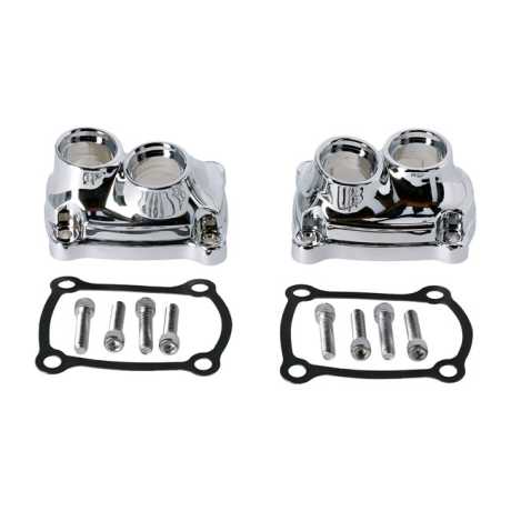 Motorcycle Storehouse MCS Tappet Block Covers chrome  - 599189