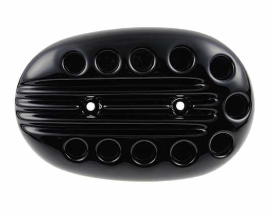 Cult-Werk Aircleaner cover Slotted black gloss 