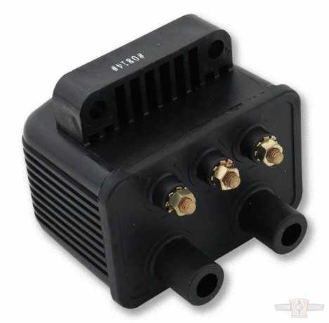 Motor Factory  Ignition Coil, Black, Single Fire 