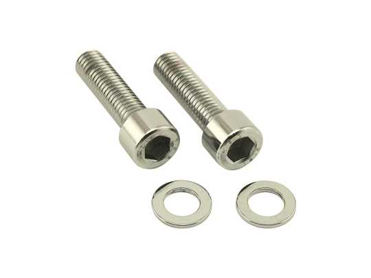 Custom Chrome Front caliper mounting bolts smooth  - 61-2452