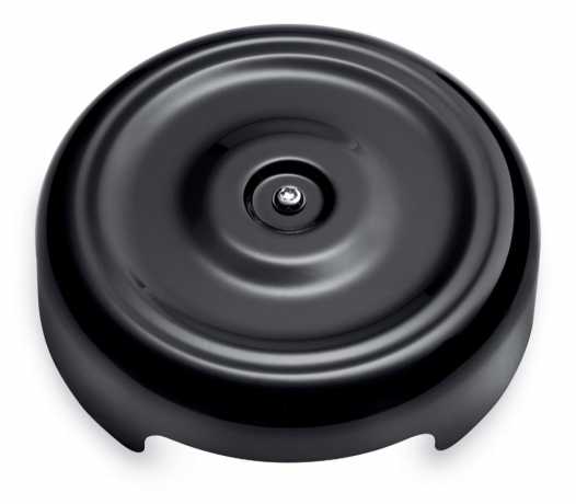 Air Cleaner Cover Bobber-Style Round gloss black 