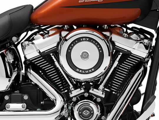 Harley-Davidson Luftfilter Cover Kit mit Label chrom  - 61300611