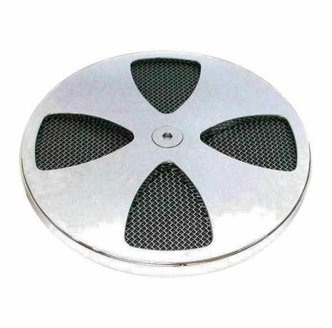 Smooth Cross Air Cleaner Cover chrome 