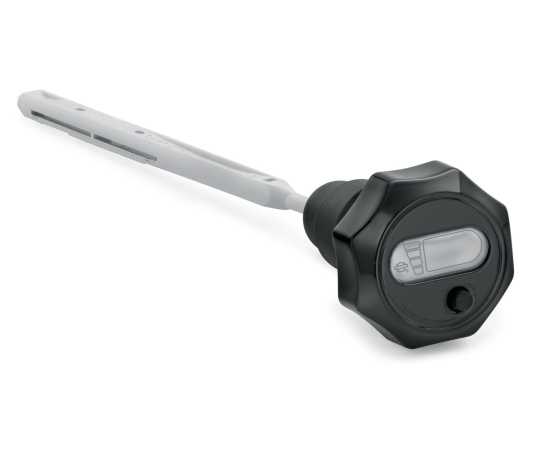 Oil Level and Temperature Dipstick with Lighted LCD Readout gloss black 