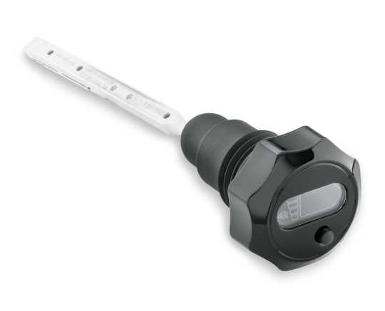 Oil Level and Temperature Dipstick with Lighted LCD Readout black 