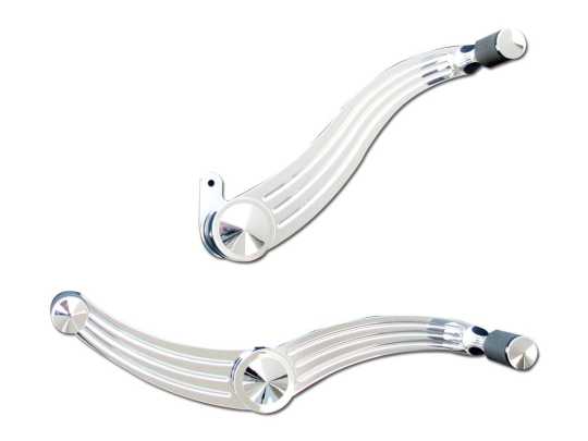 Accutronix Milled Shift & Brake Lever with peg  - 64-4119
