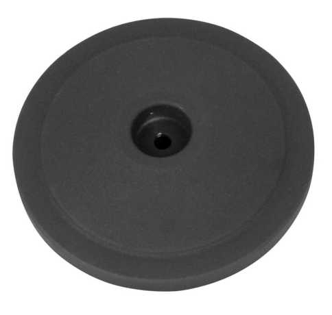 S&S Cycle S&S Domed Bobber AC Cover,  black jack  - 65-2092