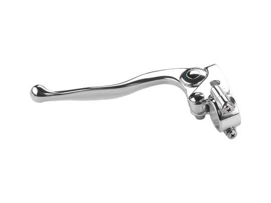 Kustom Tech Classic wire clutch lever assembly, polished 