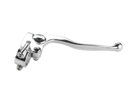 Kustom Tech Classic Wire Brake Lever Assembly, Polished 