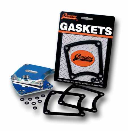 James Gaskets James Seal, Primary Inspection Cover, Molded Rubber/Steel  - 66-7118