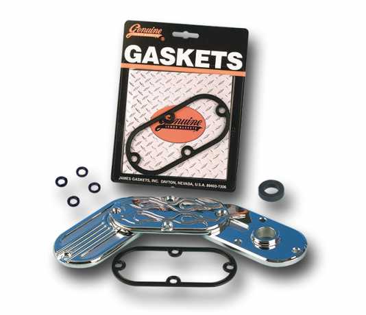 James Gaskets James Seal, Inspection Cover, Molded Rubber/ Steel  - 66-7119