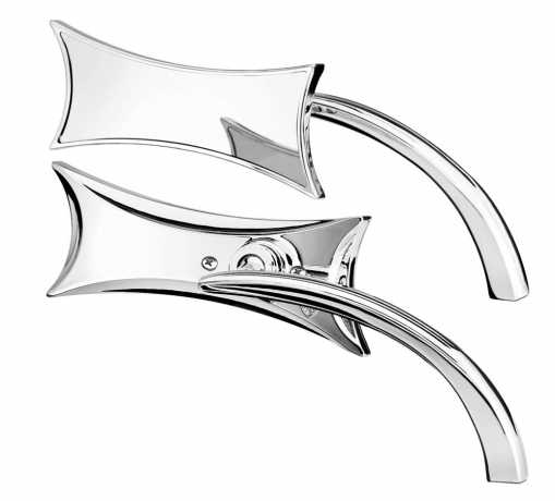 Arlen Ness Four Point Mirror chrome right | right