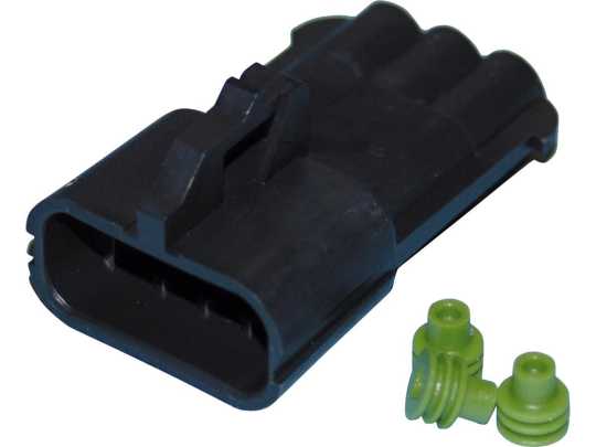 Namz Namz Delphi/Packard 3-Contact Male Connector mit Cable Seals  - 67-0869