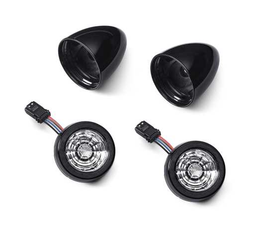 Signature LED Turn Signals 3in1 rear black amber 