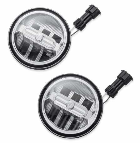 Daymaker 4" Signature Reflector LED Auxiliary Lamps chrome 