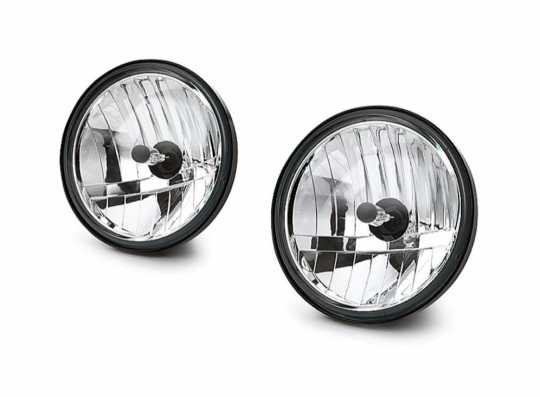 Auxiliary Lamp Bulb Kit Clear Lens & Vertical Reflector Optics 