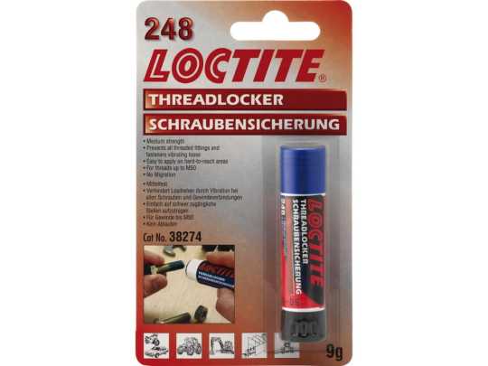 Loctite Loctite 248 Schraubensicherung Blue Stick (mittelfest, 9g)  - 69-0043