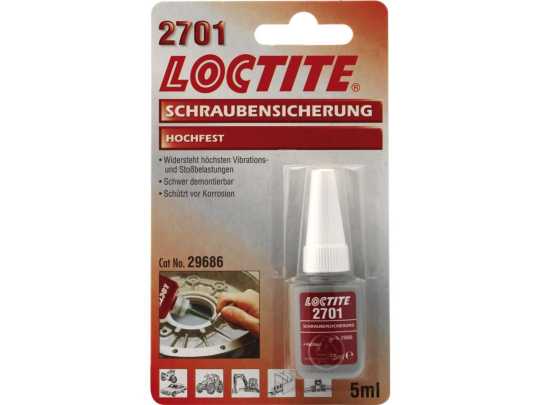 Loctite 2701 Schraubensicherung (hohe Festigkeit, 5 ml) 