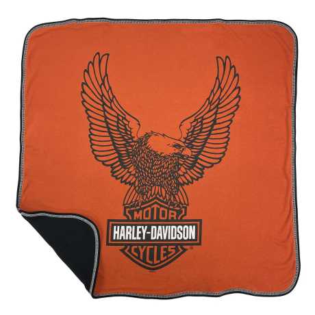 H-D Motorclothes Harley-Davidson Up-Winged Eagle Babydecke orange/schwarz  - 7059311