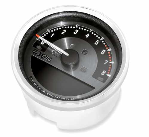 Harley-Davidson Digital Speedometer/Analog Tachometer - 4" km/h + mph  - 70900100C