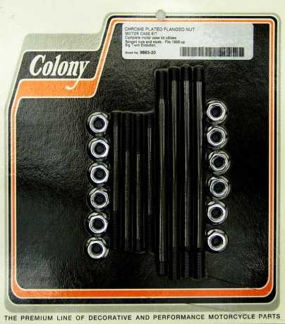 Colony Colony Motor Case Kit chrome  - 72-068