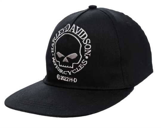 Harley-Davidson Kinder Baseball Cap Skull schwarz 