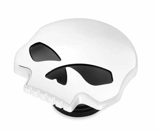 Fuel Cap Skull chrome 