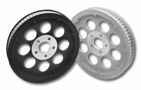 Custom Chrome Final Drive Pulley, 70-Tooth Silver  - 75-516