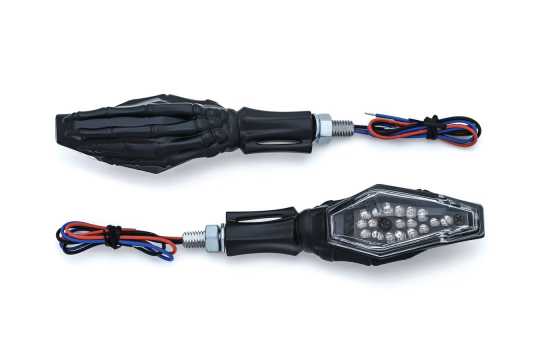 Küryakyn Kuryakyn LED Turn Signal Skeleton, black  - 20201207
