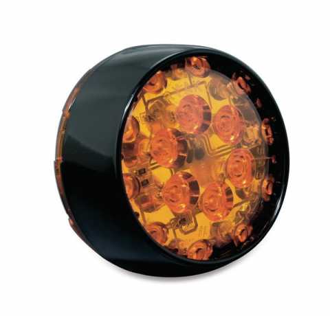 Küryakyn Küryakyn Blinker Einsatz LED Bullet Style, orangene Linse, schwarz  - 20201277