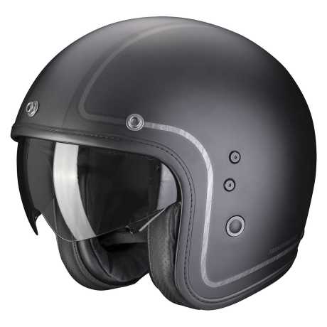 Scorpion Helmets Scorpion Belfast Evo Helmet Retrol black matt / silver  - 78-372-159V