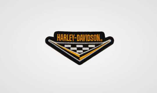 H-D Motorclothes Harley-Davidson Aufnäher Nostalgia Checker Tri  - SA8013172
