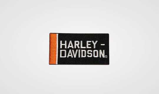 H-D Motorclothes Harley-Davidson Patch Bold Orange Bar  - SA8013264