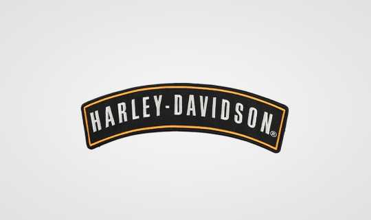 H-D Motorclothes Harley-Davidson Patch 10" Script black  - SA8014247