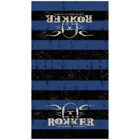 Rokker Rokker Tube Bold Stripes blau/schwarz  - 81715-ROK