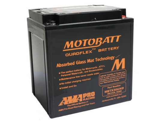 Motobatt Motobatt AGM Batterie MBTX30UHD 32Ah 385CCA  - 88-8214