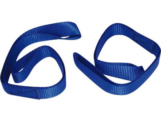 Moto Professional  Tie Down Loops, blue 