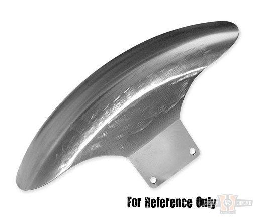TXT Customparts TXT Front Fender without cutout Universal, DIY Drill  - 89-0590