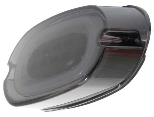 Shin Yo LED-Taillight with Smoke Lens & black Reflector 