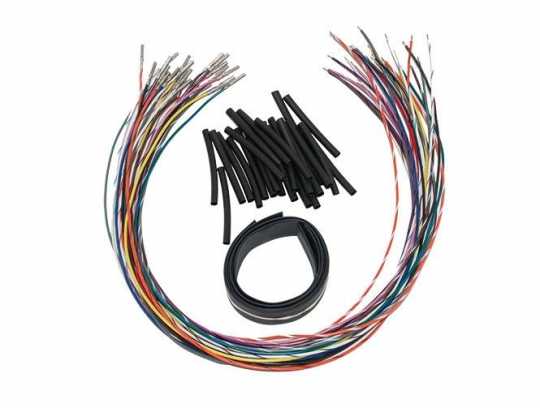 Namz Namz 24" Universal Handlebar Switch Wire Extensions, Cut And Solder Applications  - 89-3334