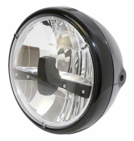 Highsider 7" LED Headlight Reno Typ 3 black 