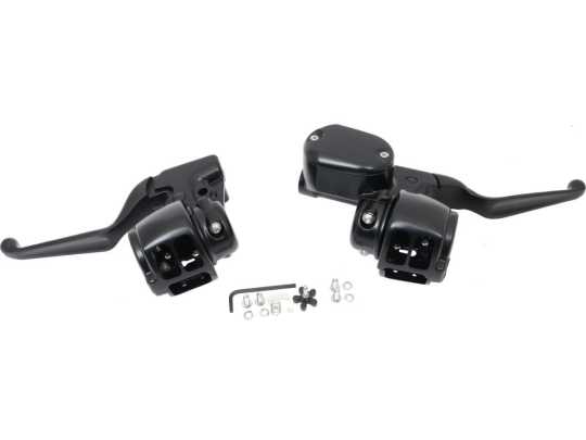 Custom Chrome Custom Chrome Handlebar Control Kit black  - 89-4897