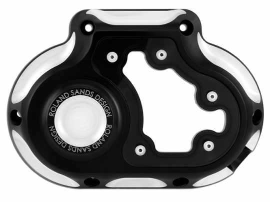 Roland Sands Design RSD Clarity Transmission Side Cover Contrast Cut  - 89-6098