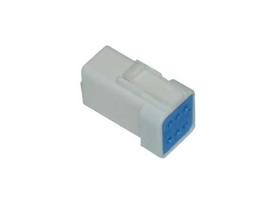 Namz Namz JST 6-Position Receptacle with Wire Seal  - 89-7353