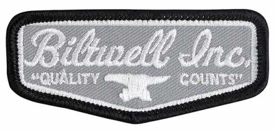 Biltwell Biltwell Shield Patch Grey/Black/White  - 561949