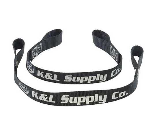 K&L Supply K&L Heavy Duty Tie-Down Extensions, 50 cm Black  - 90-0529