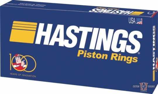 Piston Ring Set, Moly Top Rings, KB Piston, .030 